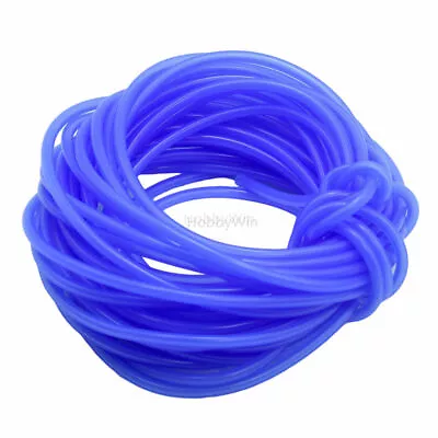 Blue Silicone Nitro Fuel Line 5x2.5mm 15M For RC Model Buggy Car Truck Airplane • $29