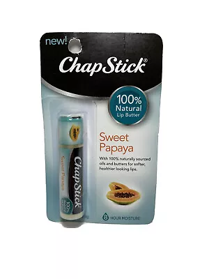 ChapStick (Sweet Papaya) Lip Butter Balm Sticks 100% Natural • $4.99