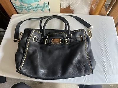 MICHAEL KORS Handbag BLACK LG EW TOTE LEATHER • $55