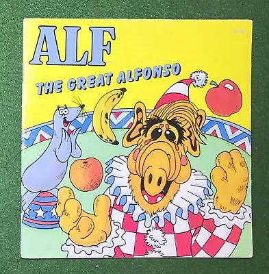 ALF The Great Alfonso 1987 Checkerboard Press Classic 80s Sitcom Alien TV Funny • $5