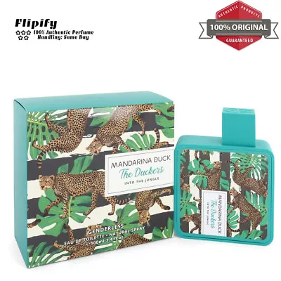 $45.06 • Buy Into The Jungle Perfume 3.4 Oz EDT Spray (Unisex) For Women By Mandarina Duck
