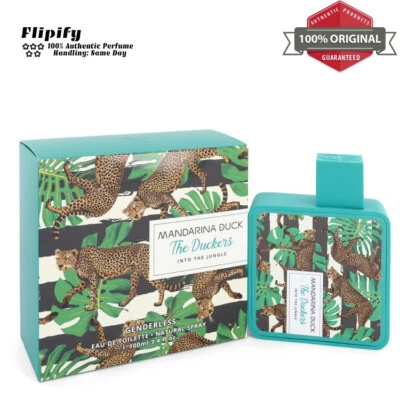 $45.06 • Buy Into The Jungle Perfume 3.4 Oz EDT Spray (Unisex) For Women By Mandarina Duck
