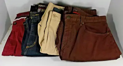 Lot Of Four Men's Pants Size 38 X 32 & Shorts 38r Various Colors Johnston Murphy • $35.96