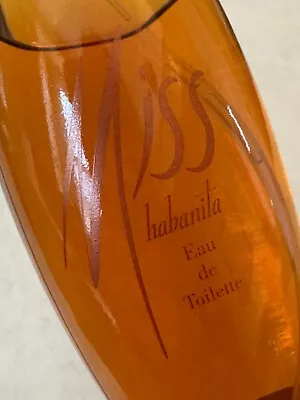 MISS HABANITA 3.4 Oz Eau De Toilette Spray Unboxed  By Molinard Vintage Tester • $30