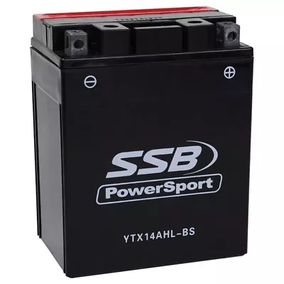 YTX14AHL-BS YB14L-A2 12N14-3A Motorcycle Battery Honda 700cc VF700S Sabre CB750C • $105.95