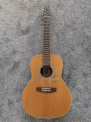 Seagull S6 Folk Acoustic Guitar With Case • $299