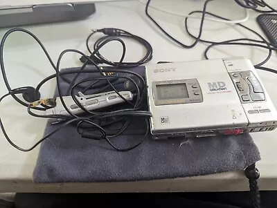 £100 • Buy Sony MZ-R50 Walkman Portable MiniDisc Recorder MD Player Working Spares & Repair