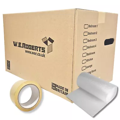 NEW 20 LARGE MOVING HOUSE BOXES STURDY Cardboard Box NEW Removal Packing Boxes • £24.99