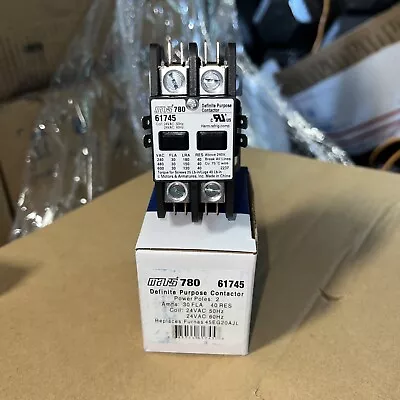 Mars 2-Pole Definite Purpose Contactor 30A 24V - 61745 • $10.99