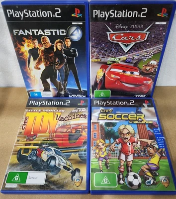 $25 • Buy Playstation 2 PS2 Games Kids Bulk Lot X 4 Good Cond 