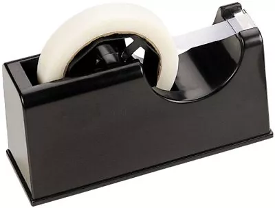 2-in-1 Heavy Duty Tape Dispenser 1-Inch And 3-Inch Core Black (96699) • $26.05