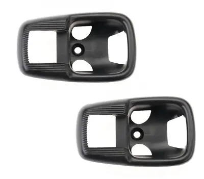 Vw Type 1 2 3 Ghia Super Beetle Black Inside Door Handle Trim Cover Plates • $24.95