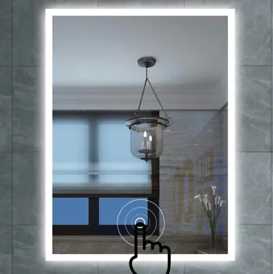 Elegant TBM2386S 800x600mm Touch Switch LED Light Bathroom Mirror With Shaver... • £75