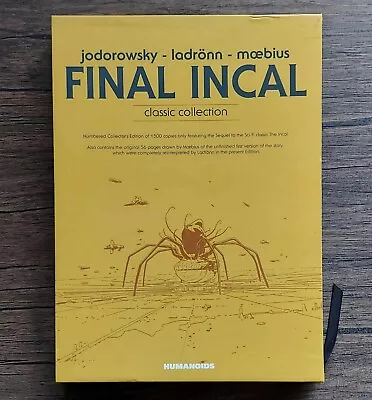 Final Incal - Classic Collection Jodorowsky Ladronn Moebius HC Slipcase Ltd. Ed. • $170