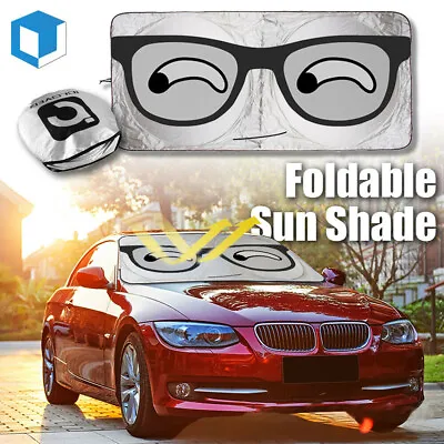 Foldable Auto Car Windshield Sun Shade Shield Cover Visor UV Block Protector • $9.99