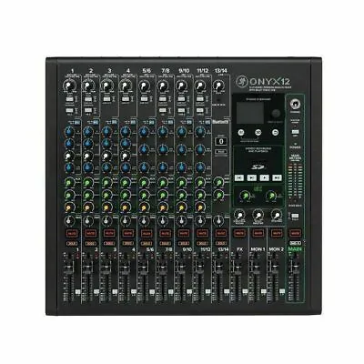 £539.77 • Buy Mackie ONYX12 12-Channel Analogue Studio Mixer With Multi-Track USB