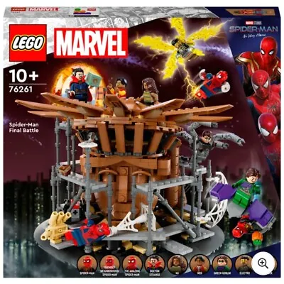 LEGO Marvel 76261 Spider-Man Toys Final Battle Set - Kids Christmas Toy Set New • £108.99