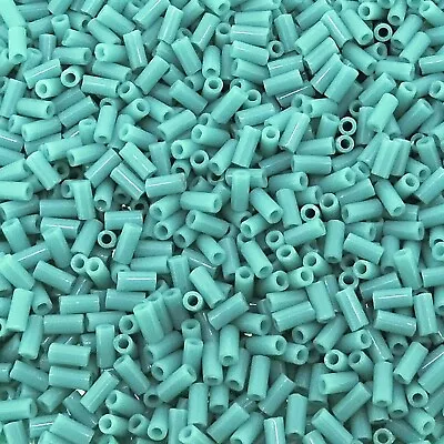 Miyuki Bugle Beads Size #1 3mm  195 Gram Tube Turquoise Green • $3.99