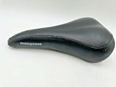 Mongoose BMX Bike Seat Black Style Padded Saddle • $16.97