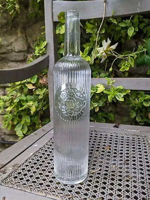 £2 • Buy Beautiful Glass Bottle Ideal For Water Or Table Decoration