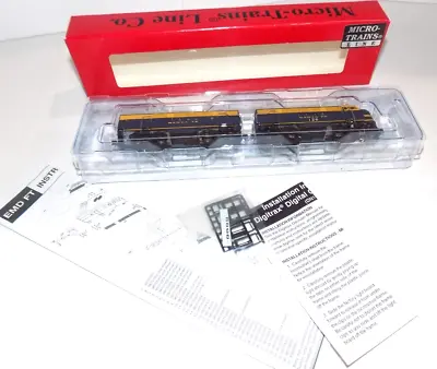 Micro-Trains Line N Scale 992 00 012 EMD FT A/B Santa Fe Loco Set Blue Cigar 133 • $199.99