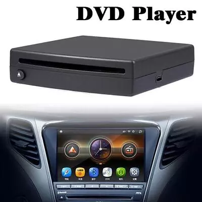 Universal1Din HD Car Radio CD/DVD Player External Android Stereo USB Interface  • $76.79