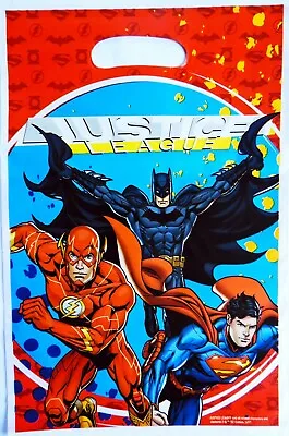 $7 • Buy Justice League Superman Batman Flash Party Loot Lolly  Favour Bags - Pack Of 10