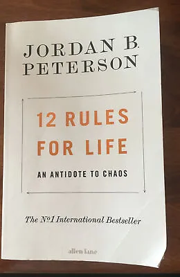 $12 • Buy 12 Rules For Life - An Antidote To Chaos Jordan B. Peterson 2018 Paperback