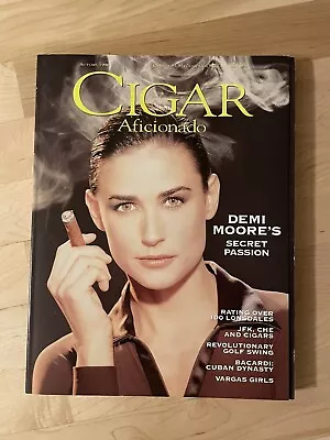 $6.20 • Buy Cigar Aficionado Magazine Autumn 1996 Demi Moore Cover Bruce Willis