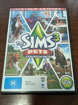 The Sims 3: Pets Expansion Pack For PC (PAL) - Free Post • $9.95
