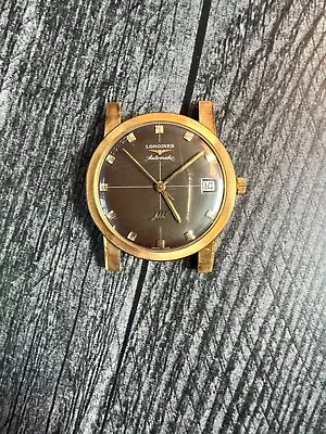 Longines Vintage Ultra-Chron 18k Rose Gold Watch • $1200