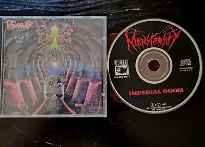 Imperial Doom By Monstrosity (CD May-1992 Nuclear Blast) • $150