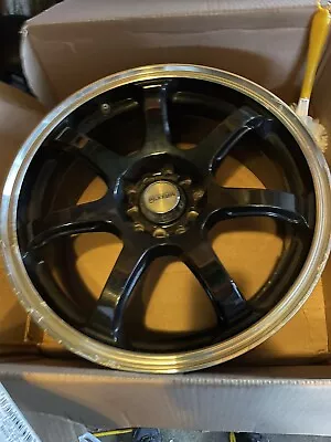 Used Maxxim Knight 7x17” Gloss Black Alloy Rims • $175