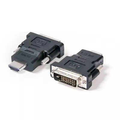 DVI D Male Dual Link To HDMI Female Converter Socket Cable Adapter Plug For HDTV • $7.99
