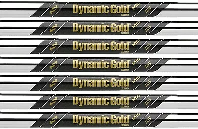 True Temper Dynamic Gold Mid 115 X100 (X-Stiff Flex) Shafts 4-PW .355 Taper Tip • $258.93