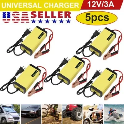 12V Car Battery Charger Maintainer Auto Trickle RV For Truck Motorcycle Portable • $6.75