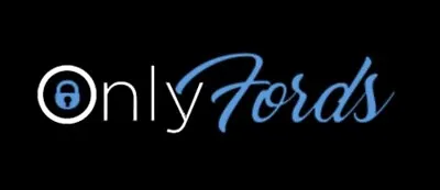 ONLY FORD Decal Sticker White/Blue Vinyl 11”  Bronco F150 Mustang F250 F350 • $9.99