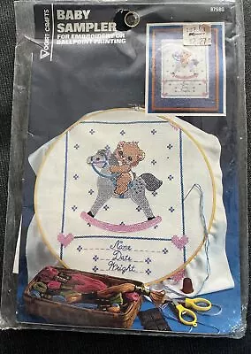 NEW Vogart Sampler Embroidery Or Painting  Baby Sampler    8758G • $12.95