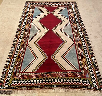 #14514 Semi-Antique Fine Qashqaei Oriental Rug • $1385.80