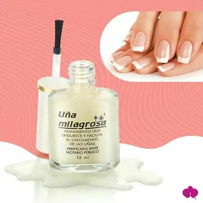  UÑa Milagrosa Tratamiento  Endurecedor Y De Crecimiento Para Las UÑas  • $8.99