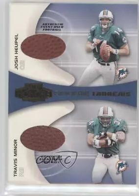 2001 Playoff Honors Tandems Footballs Josh Heupel Travis Minor #RT-7 Rookie RC • $4.16