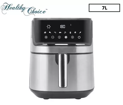 Healthy Choice 7L Digital Stainless Steel Air Fryer • $163.50