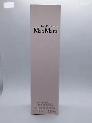 Max Mara Le Parfum Satin Body Lotion 6.8 Oz 200 Ml For Women NIB Rare • £147.99