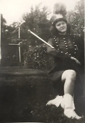 1948 High School Girl Majorette Mansfield Senior Ohio VTG Photo 8x10 Named • $10