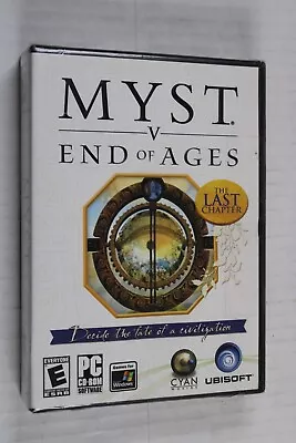 Myst V: End Of Ages (5) (Windows 2000 / XP PC 2005) - Brand New Sealed • $14.95