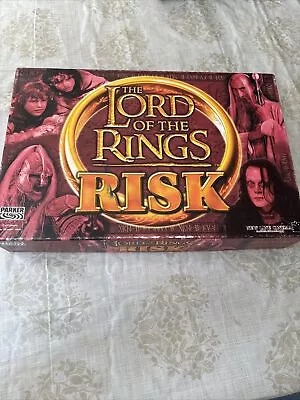 Lord Of The Rings Risk Board Game Parker Games 2002 Hasbro  • £4