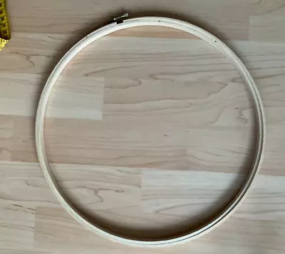 30cm Diameter  Embroidery Hoop - Wooden Sewing Quilt Crafts • £4.75