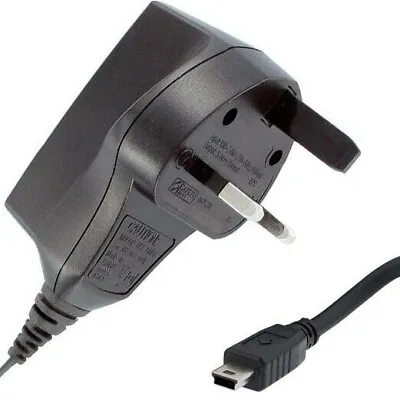 Uk Mains Wall Plug Charger For GARMIN Nuvi Sat Nav 1270 1290 1300 1310 1340 1350 • £7.20