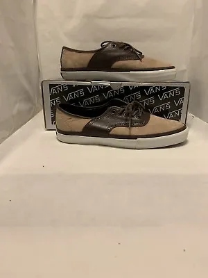 Vans Vault Spectator LX Beaver Fur/Seal Brown Size 9.5 Used • $110