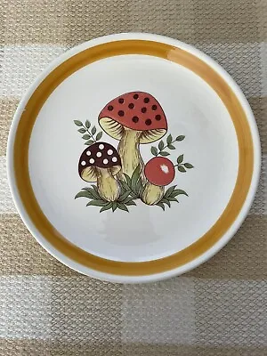 Merry Mushroom Plate Vintage • $48.50